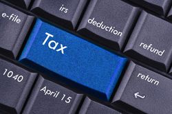 Tax button on keyboard